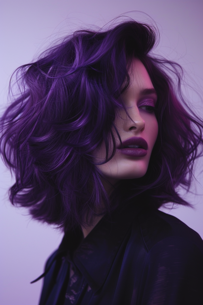 Midnight Purple Hair Ideas: Elevate Your Style with This Bold Hue