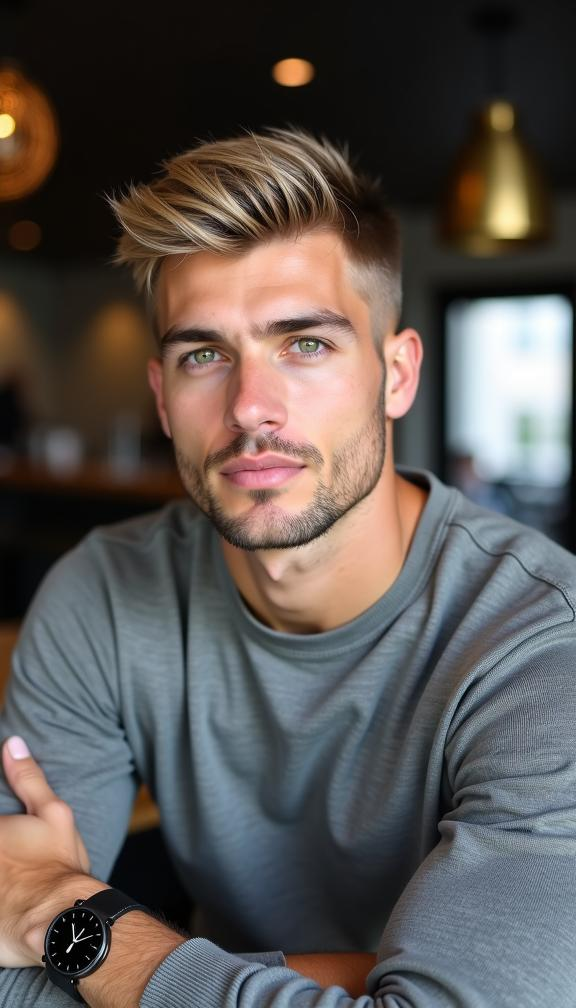 New Haircuts for Men – Beachside Charm with a Twist